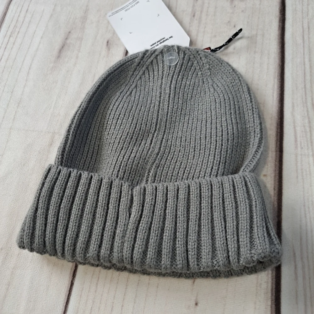 3 FOR 12 SALE Avalanche Gray Knit Beanie Cap Hat
